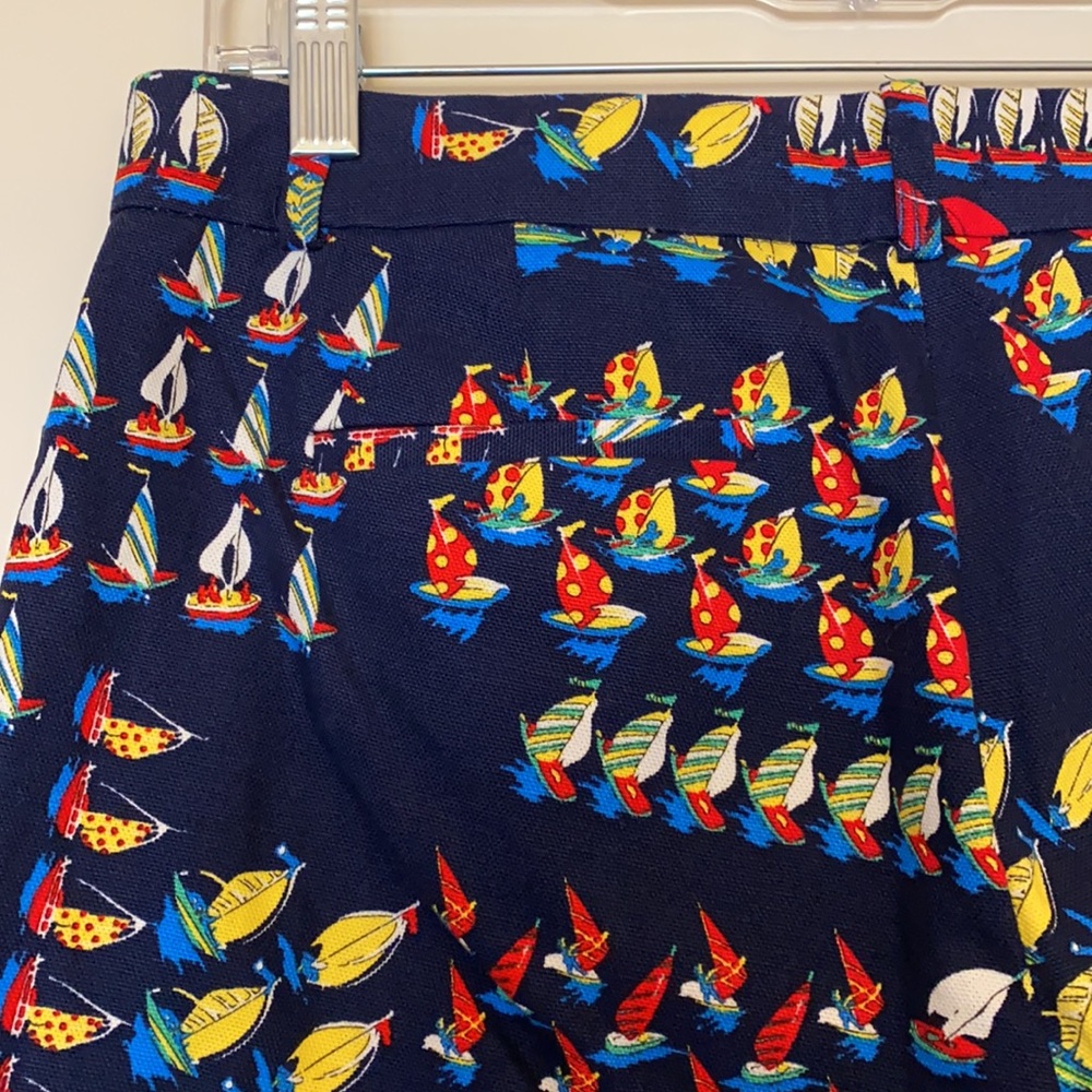 J. Crew Collection Ratti Sailboat Print Pants - Picture 6 of 7